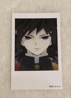 冨岡義勇 AGF チェキ風ブロマイド - メルカリ