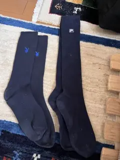 紺色ソックス セットプレイボーイ、フィラ