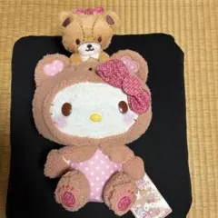 ハローキティ　いちご新聞645号コラボレーションペアぬいぐるみ　タグ付　サンリオ