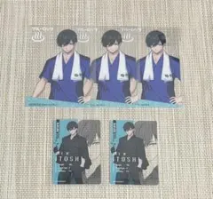 ブルーロック 糸師凛 TSUTAYA 黒スーツ 極楽湯 購入特典 クリアカード