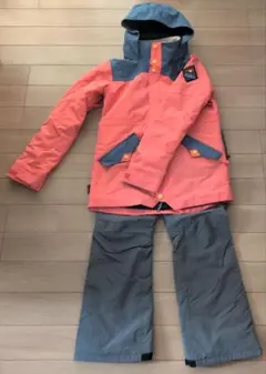 Burton スノーボードウェア サーモンピンク/ブルー　サイズ150