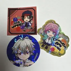 ヒプノシスマイク　コレクトステッカーA 山田一郎　飴村乱数　碧棺左馬刻　ヒプマイ