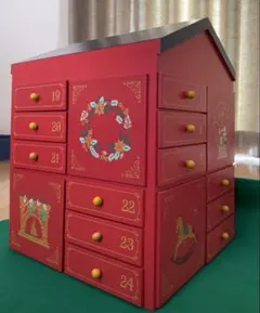 カルディ　アドベントカレンダー　木製