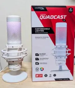 2026年最新】HYPERX quadcast s ホワイトの人気アイテム - メルカリ