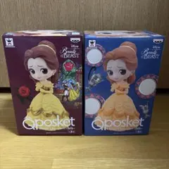 Qposket ベル　全2種セット　フィギュア　ディズニー　美女と野獣