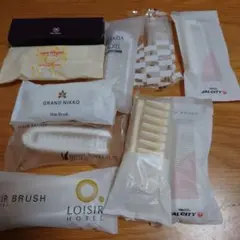 ホテルアメニティ折りたたみブラシセット