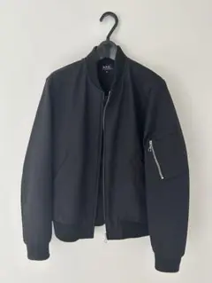 【美品】A.P.C. アーペーセー MA-1 ブルゾン ジャケット 希少サイズM 極美品 APC A P C アーペーセー MA1 MA-1 ミリタリージャケット