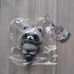 MoMo 動物シリーズスクイーズ アライグマ