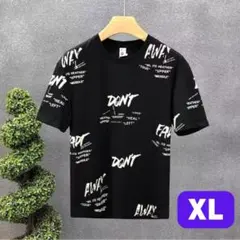 ♥再入荷♥Tシャツ　メンズ　XL　ユニセックス　半袖　黒　人気　海外　韓国