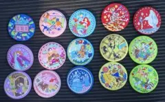 Disney Characters 刺繍缶バッジ2 コンプリート15個　⑤