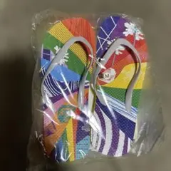 back number one room限定　虹色のサンダルのサムネイル