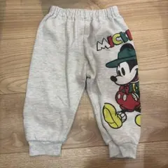 ミッキー　キッズスウェットパンツ　サイズ100
