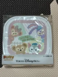 ダッフィー　シール容器　4個　新品未開封のサムネイル