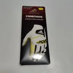 アディダスコードカオスゴルフグローブ24cmイエロー