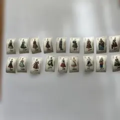 スペイン 切手セット 6 PTAS 地域の衣装