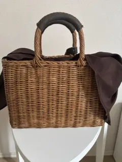 the bagmatiラタンバスケット ブラウン