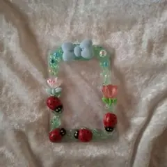 ホイップデコトレカケース クリアグリーン B8