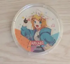 ラウンドワン×初音ミク　鏡音リン　アクリルコースター