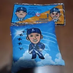 埼玉西武ライオンズ 栗山巧 クッション タオル　応援グッズ