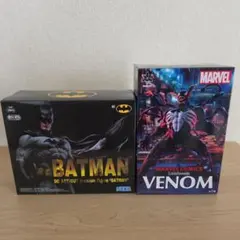 BATMAN、VENOMフィギュア
