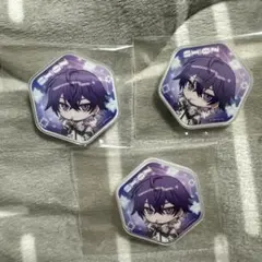 心音　アクリルステッカー 3個セット