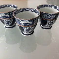 有田焼　西山窯湯呑み3客