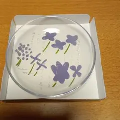 SOU・SOU ノベルティ　花柄 ガラス皿のサムネイル