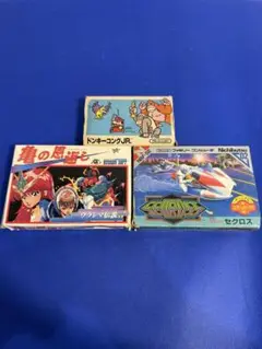 ファミコンソフト 3本セット セクロス 他