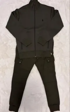 ポロ ラルフローレン フルジップ スウェット カーゴジョガー セットアップ 美品