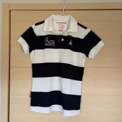 le coq sportif ストライプポロシャツ