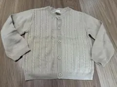 carter’s カーディガン　コットン　ベージュ色24months カーターズ