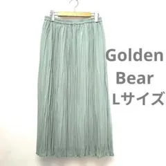 Golden Bear ゴールデンベア ロングプリーツスカートL ミントグリーンのサムネイル