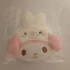 サンリオ ミニフェイスポーチ マイメロディ ホワイトアニマルズ