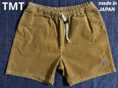 TMT コーデュロイ ショートパンツ ショーツ　マスタード 日本製のサムネイル