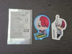 るかっぷ ダイカットステッカー 東急フードショー 轟焦凍 ヒロアカ