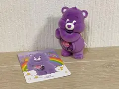 ポップマート　ケアベア　フィギュア　share bear popmart 紫