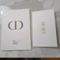 再値下げ！Dior ノート( A5くらいの大きさ)1冊、封筒1枚　ノベルティのサムネイル
