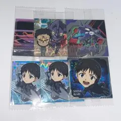 エヴァンゲリオン ウエハース 碇シンジ 碇ゲンドウ 13号機 初号機