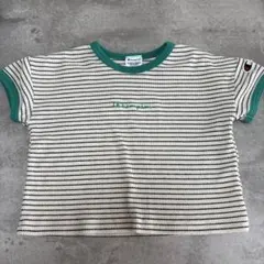 Champion ボーダー ワッフル Tシャツ 80のサムネイル