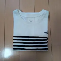 THE NORTH FACE ストライプ Tシャツ L