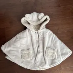 コムサフォセット　ベビー　ポンチョ　50-80