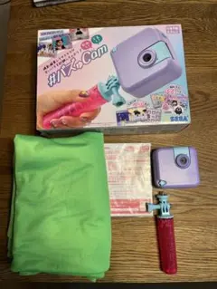 【SDカード付】＃バズゅCam パープル（動作確認済）