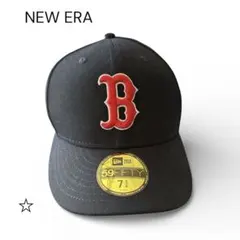 ニューエラ 59FIFTY ボストン・レッドソックス 7 3/4 ネイビー