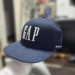 【希少】 00s old GAP ベースボールキャップ ネイビー スケーター