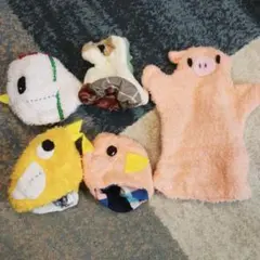 ハンドメイド 動物おもちゃ 5個セット 赤ちゃん おもちゃ たまごからひよこ