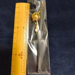 かんざし 髪飾り ゴールドカラー 揺れるパール調チャーム