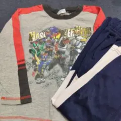 秋冬BANDA マスクドライダー Tシャツ パンツセット 110cm