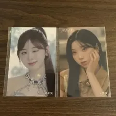 【新品未開封】NiziU ミイヒ AWAKE くじ ステッカー AB セット ④