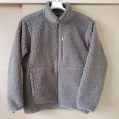 無印良品ボアフリースジャケットM　モカブラウン