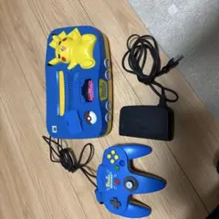 【動作確認済み フルセット】任天堂 NINTENDO64 ピカチュウモデル 本体